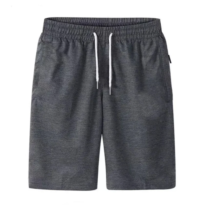 Summer Casual Shorts Men Breathable Casual Cotton Beach Shorts Comfortable Fitness Basketball Sports Short Pants Male Bermudas