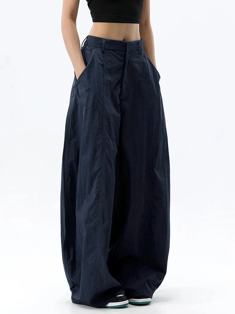 S4e754f8ee777455ab4425f90a49284ffH.webp High Waist Women Casual Pants Straight Office Ladies Korean Fashion Trousers Loose Female Pants New 2025