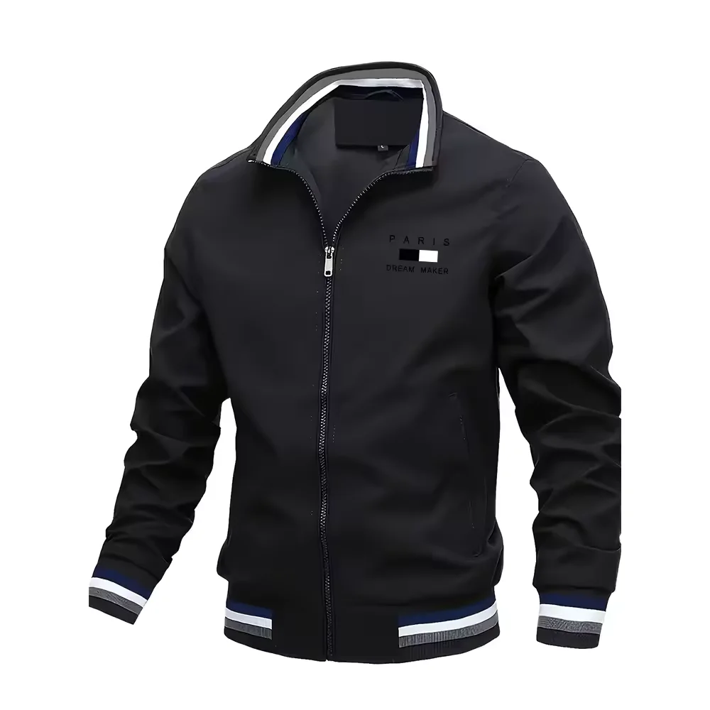 S51adff543a8944f0bd3584515f3c33d7s.webp Spring Autumn Men's Jackets Oversized Stand Collar Zipper Outdoor Coat Tops Baseball Bomber Varsity Jackets Man Designer Clothes