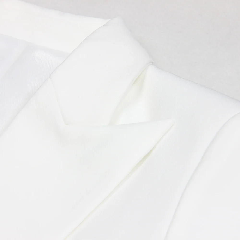 Spring and Autumn New Fashion Solid Color Brand Big Collar Two Button Slimming Long Sleeve Commuter Women's Blazer