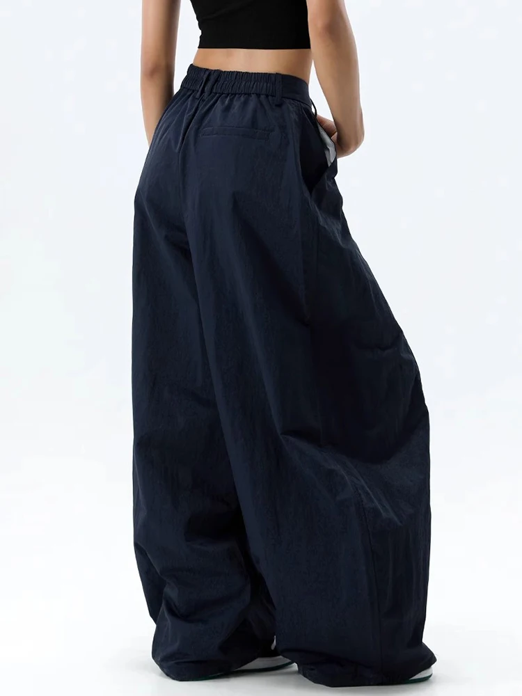 Sa45a0c9ba4004a01be19e72865b8c812I.webp High Waist Women Casual Pants Straight Office Ladies Korean Fashion Trousers Loose Female Pants New 2025