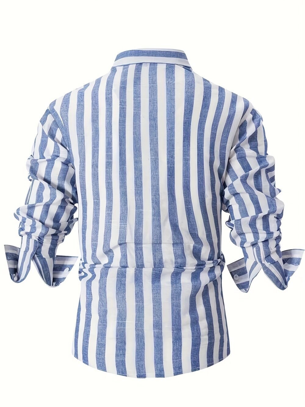 b4d8a1c6-5b97-47ae-a04e-c50789edaee9.jpg Men's Striped Summer Long Sleeve Button-Up Casual Collared Shirt
